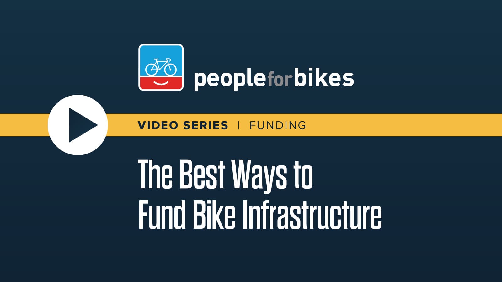 Informational Video about How to Improve Bicycling in Your Community