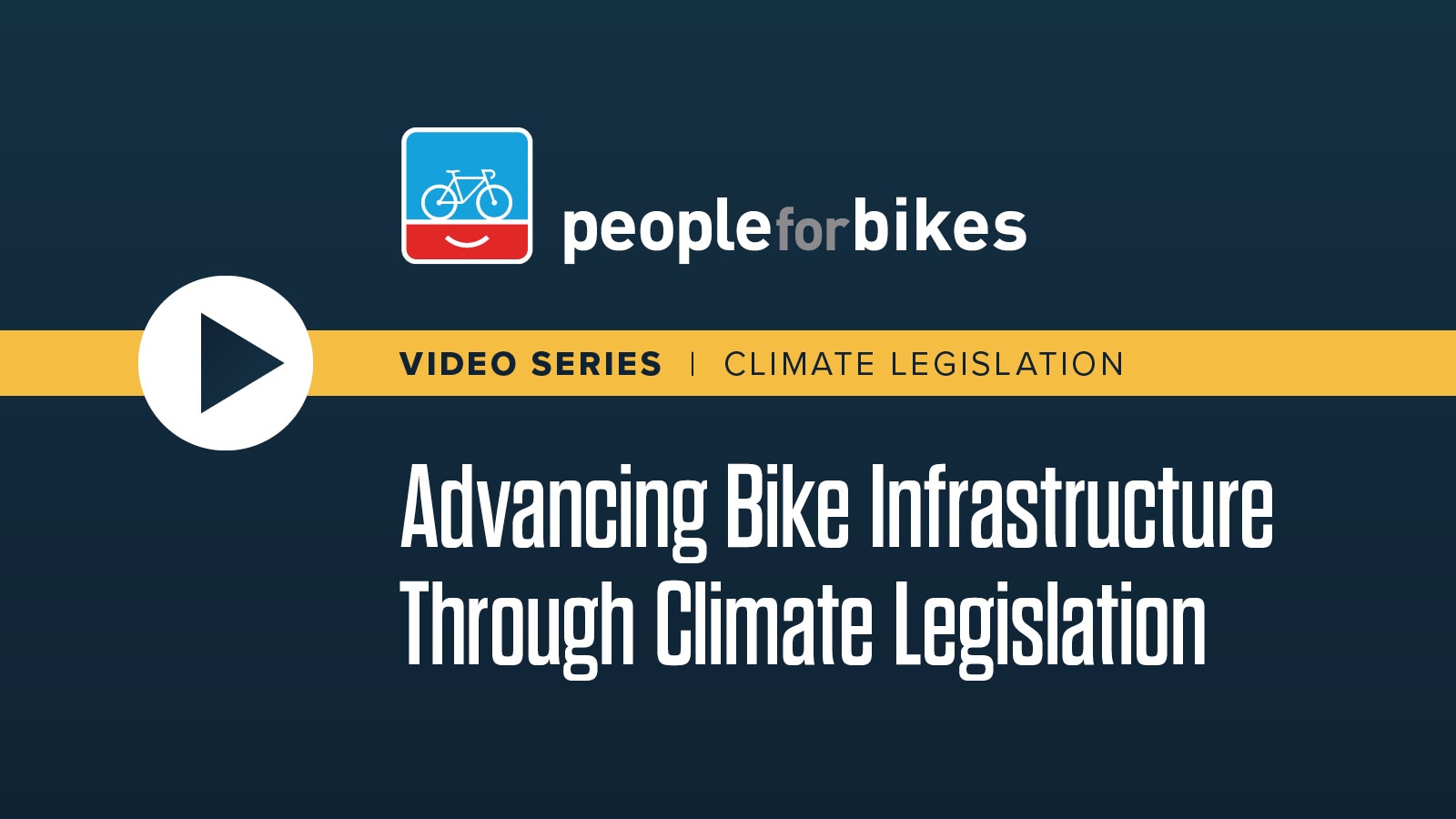 Advancing Bike Infrastructure Through Climate Legislation
